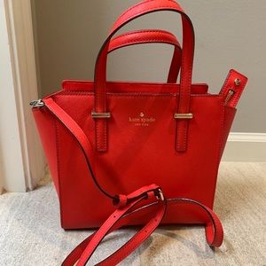 Red Kate Spade purse